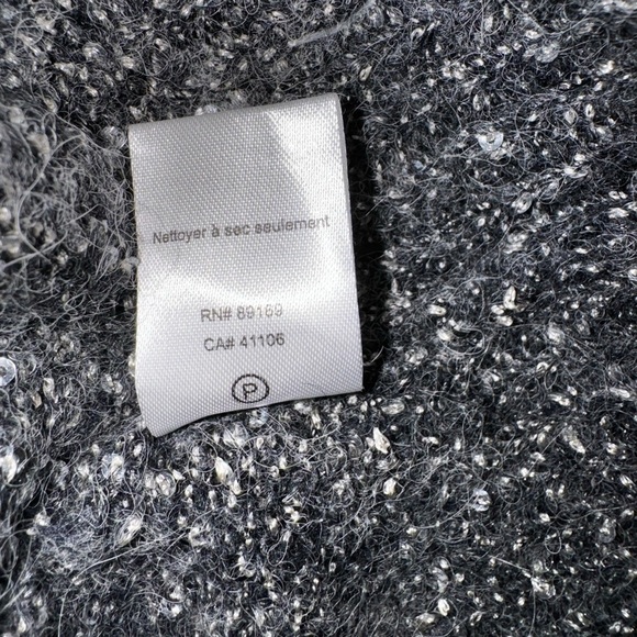 Like New ATM Gray Sequin Alpaca Button up Cardigan XS - Picture 9 of 12